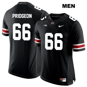 Men's NCAA Ohio State Buckeyes Malcolm Pridgeon #66 College Stitched Authentic Nike White Number Black Football Jersey GR20K55TK